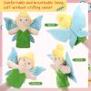 Soulchen 6 Pcs Fairy Tale Hand Puppets Christmas Party Favors 11.4" Soft Plush Puppets Set Role Play Toys Including Princesses, Princes, Queen, King, Fairy and Witch for Home Theater Shows Supplies view 3