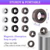 Cevioce 9 PCS Magnetic Ring Fidget Toys Set,ADHD Anxiety Magnetic Finger Spinner Pack for Adults and Teens,Kids Coolest Magnet Stress Relief Toy for 8+ Year Old Boys Girls Present view 3