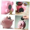 Amosfun 10Pcs Rubber Piggy Bank Plugs Assorted Round Stopper Covers for Money Jars Easy to Use Secure Coin Storage view 3