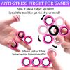 Cevioce 9 PCS Magnetic Ring Fidget Toys Set,ADHD Anxiety Magnetic Finger Spinner Pack for Adults and Teens,Kids Coolest Magnet Stress Relief Toy for 8+ Year Old Boys Girls Present view 4