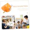 Ciieeo Cute Wooden Fish Toy Small Percussion Musical Office Stress Relief Plaything Creative Knocking Desk Decor for Relaxation for Cat Lovers view 2