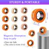 Cevioce 9 PCS Magnetic Ring Fidget Toys Set,ADHD Anxiety Magnetic Finger Spinner Pack for Adults and Teens,Kids Coolest Magnet Stress Relief Toy for 8+ Year Old Boys Girls Present view 3