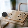 1Pair Five Word Chess Go Chess Piece Storage Box Plastic Woven Container for Easy Travel and Organization Compact Design Lightweight and Portable for Go Chess view 3