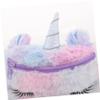 FOMIYES 1Pc Plush Unicorn Waist Bag for Cartoon Chest Bag Cute Crossbody Pouch for Boys and Durable Skin Friendly Material for Snacks and Essentials view 3