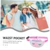 FOMIYES 1Pc Plush Unicorn Waist Bag for Cartoon Chest Bag Cute Crossbody Pouch for Boys and Durable Skin Friendly Material for Snacks and Essentials view 4