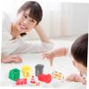 FRCOLOR 1Set Miniature Traffic Educational Roadblock for Including Cones Barricades and Traffic Signs Learning Plaything for Imaginative Outdoor Games view 2