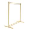 Abaodam 1Set Doll Clothes Organizer Wooden Hanging Rack for Doll Clothing Storage Coat Rack Practical Design for Clean and Tidy Wardrobe House Furniture Accessory view 1