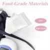 100 Pack Breastmilk Storage Bags with Double Track Seal, Pre-Sterilized Food Grade Safe Breastmilk Storing Bags for Freezing & Heating, Leakproof Design for Baby Bottle Fedding view 2