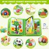 Meafeng Jungle Busy Book for Toddlers 1-3 - Montessori Quiet Activity & Learning Book with Jungle Animals, Educational Toy for 1 2 3 Year Old Boys Girls, Travel Toy for Airplane & Car Trips view 2