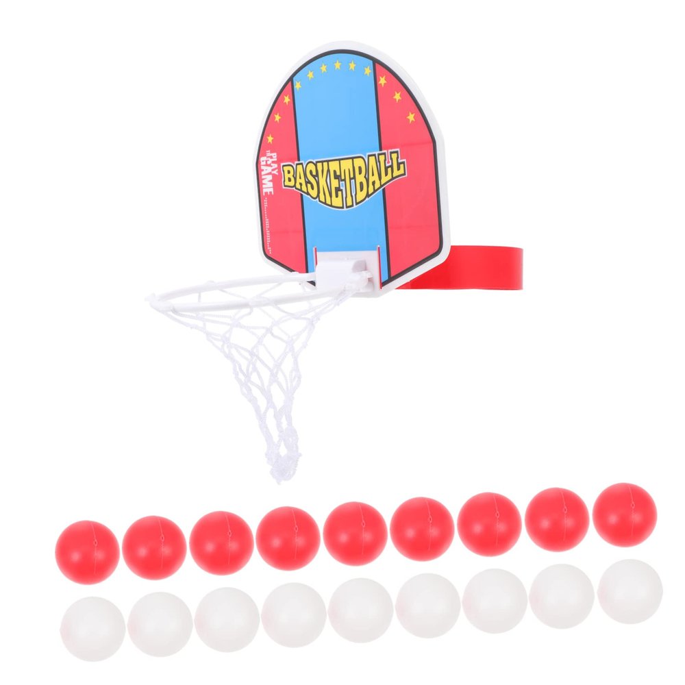 BESPORTBLE Boys and Girls Basketball Board Toy Set Creative Indoor Game for Children Adjustable Height Easy to Install Fun Parent-Child Activity for Playrooms and Bedrooms
