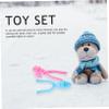 Beaupretty 4Pcs Portable Makers Set for Kids Creative Snow Toys Cartoon Molds for Winter Fun Clamps for Beach and Snowfield Activities view 2
