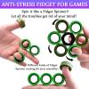Cevioce 9 PCS Magnetic Ring Fidget Toys Set,ADHD Anxiety Magnetic Finger Spinner Pack for Adults and Teens,Kids Coolest Magnet Stress Relief Toy for 8+ Year Old Boys Girls Present view 4