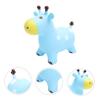 Abaodam Inflatable Jumping Horse for Thickened Bouncing Mount with Air Pump Cartoon for Outdoor Fun for Physical Stamina Balance Development view 2