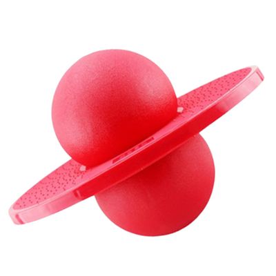 HOOTNEE Jumping Ball for Red Outdoor Sports for Fun Exercise Sensory Training Equipment Safe Design for Boys for Early Education and