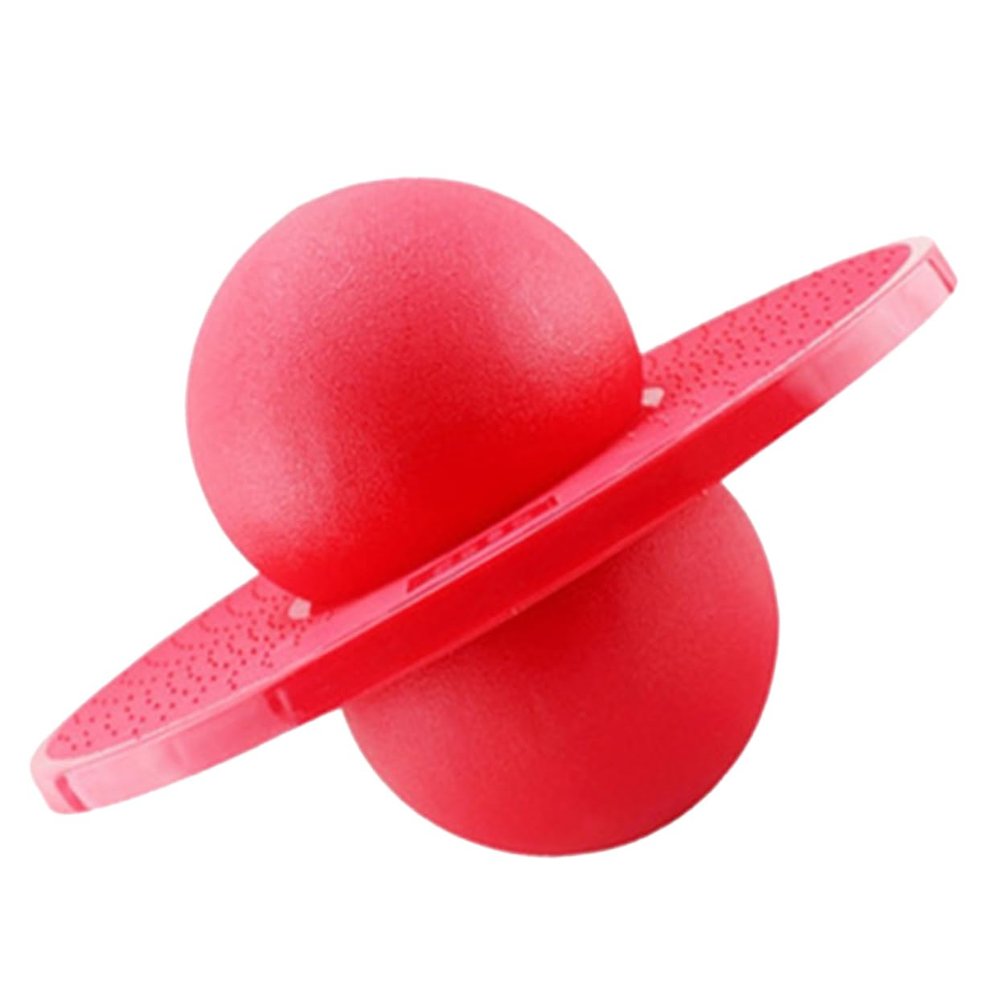 HOOTNEE Jumping Ball for Red Outdoor Sports for Fun Exercise Sensory Training Equipment Safe Design for Boys for Early Education and