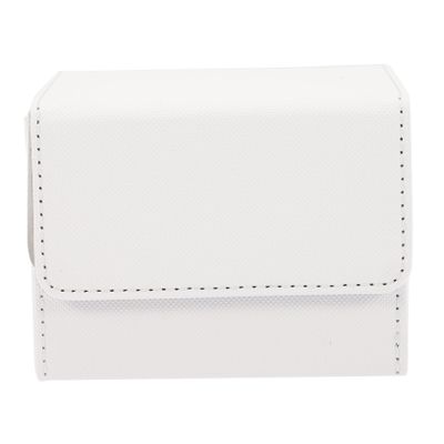FRCOLOR Card Desk Box for Games Leather Storage Box Dividers Organizer for Trading Cards Suitable for TCG and Poker Games