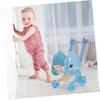 ZUNOXAZ 1Pc Shopping Cart Pink for Pretend Grocery Store Play Safe Edges Encourages Parent Interaction Enhances Hand Eye Coordination Fun view 4