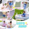 Doctor Dolphin Inflatable Bounce House, White Bouncy House for Kids 3-6, Inflatable Jumping Bounce House with Ball Pits, Bouncy Castle with Blower for Weddding view 4