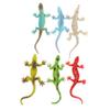 Abaodam 6Pcs Realistic Plastic Lizard Figurines Set Vivid Reptile for Safe Lightweight Educational Animal Models for Playtime and Decoration view 1