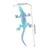 Abaodam 6Pcs Realistic Plastic Lizard Figurines Set Vivid Reptile for Safe Lightweight Educational Animal Models for Playtime and Decoration view 2