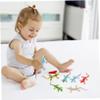 Abaodam 6Pcs Realistic Plastic Lizard Figurines Set Vivid Reptile for Safe Lightweight Educational Animal Models for Playtime and Decoration view 3