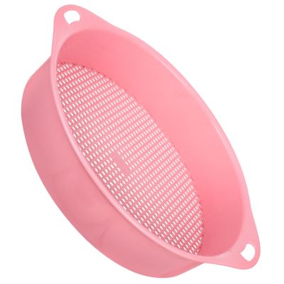 BESPORTBLE Multi Use Mesh Sifting Pan for Garden Lightweight Soil Sieve Tool for Efficient Sifting of Dirt Rocks and Compost for Gardening Landscaping and Beach Play