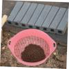 BESPORTBLE Multi Use Mesh Sifting Pan for Garden Lightweight Soil Sieve Tool for Efficient Sifting of Dirt Rocks and Compost for Gardening Landscaping and Beach Play view 3