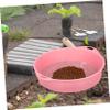 BESPORTBLE Multi Use Mesh Sifting Pan for Garden Lightweight Soil Sieve Tool for Efficient Sifting of Dirt Rocks and Compost for Gardening Landscaping and Beach Play view 4