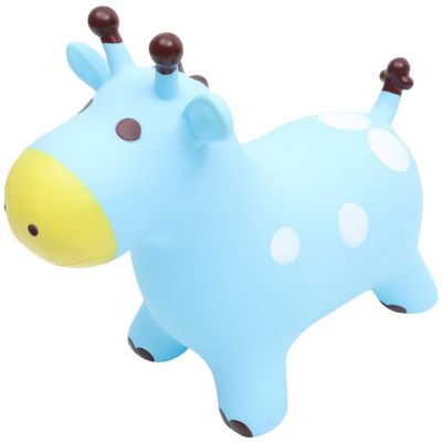 Beaupretty Inflatable Thickened Outdoor Bouncing Mount for Durable Educational Ride with Air Pump for Indoor Outdoor Fun