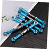 ERINGOGO 6Pcs Adjustable Aluminum Turnbuckle Rod Linkage for Rc Epxhsp Racing Hpi Truck Buggy Upgrade Parts Steering Rods Blue view 3