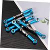 ERINGOGO 6Pcs Adjustable Aluminum Turnbuckle Rod Linkage for Rc Epxhsp Racing Hpi Truck Buggy Upgrade Parts Steering Rods Blue view 4
