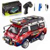 Actualia 1:24 Scale RC Delica Van with Gearbox & Headlights, 2.4Ghz Full Proportional 4WD RC Model Vehicle, Remote Control Car for Adults & Hobbyists view 1