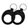Beaupretty 2Pcs Leather Coin Holder Keychains for Commemorative Coins Storage Stylish Keyring for Coin Collection Convenient Aa Coin Chip Holder Fashionable Design for Easy Access view 1
