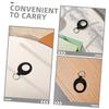 Beaupretty 2Pcs Leather Coin Holder Keychains for Commemorative Coins Storage Stylish Keyring for Coin Collection Convenient Aa Coin Chip Holder Fashionable Design for Easy Access view 3