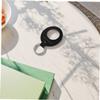 Beaupretty 2Pcs Leather Coin Holder Keychains for Commemorative Coins Storage Stylish Keyring for Coin Collection Convenient Aa Coin Chip Holder Fashionable Design for Easy Access view 4