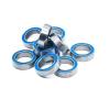 6702RS Bearing 10PCS 15x21x4 mm ABEC-3 Hobby RC Car Truck 6702 2RS Ball Bearings 6702-2RS Blue Sealed view 2