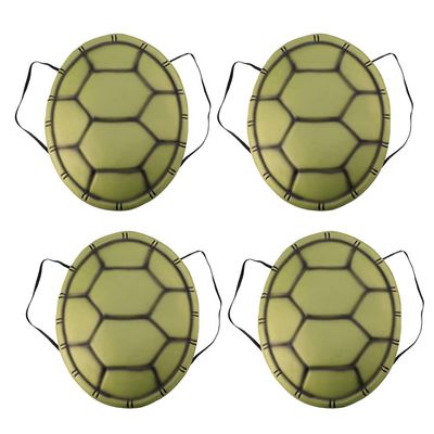 Abaodam 4Pcs Turtle Shell Prop Children Halloween Party Cosplay Turtle Shell Stage Performance Costume Dress up Prop Eva