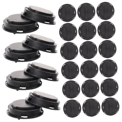 Beaupretty 50Pcs Plastic Piggy Bank Stoppers Reusable Money Jar Bottom Caps for Plaster Figurines Easy Installation for Coin Storage and Creative Projects
