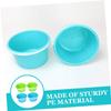Beaupretty 4Pcs Small Plastic Beach Buckets Set Multifunctional Sand for Summer Activities for Backyard Fun and Pe Material for Scrubbing and Storage view 3
