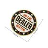 WHAMVOX 1Pc Metal Poker Dealer Button Game Marker for Card Games Party Supplies and Tournaments Lightweight Easy to Carry for Home view 2