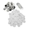 RiToEasysports Badge Empty Button 100 Set Durable Material Badge DIY for Friends and Family (50MM) view 1