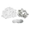 RiToEasysports Badge Empty Button 100 Set Durable Material Badge DIY for Friends and Family (50MM) view 4