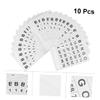 Beaupretty 60Pcs Bingo Game Cards Coated Fun Plaything for Family and Friends for Intellectual Development and Educational Activities view 2