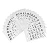 Beaupretty 60Pcs Bingo Game Cards Coated Fun Plaything for Family and Friends for Intellectual Development and Educational Activities view 3