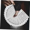 Beaupretty 60Pcs Bingo Game Cards Coated Fun Plaything for Family and Friends for Intellectual Development and Educational Activities view 4