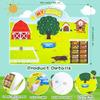 Aruionly Farm Animals Felt Story Board Set for Toddlers & Preschool Kids  Montessori Felt Board with 99 Pieces for Language Development, Fine Motor Skills & Creative Storytelling view 2