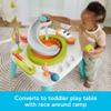 Fisher-Price Baby to Toddler Toy 2-in-1 Purple Monkey Activity Center & Play Table with Music Lights & Developmental Activities view 3