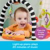 Fisher-Price Baby to Toddler Toy 2-in-1 Purple Monkey Activity Center & Play Table with Music Lights & Developmental Activities view 4