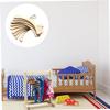 Abaodam 12Pcs Mini Wooden Doll Clothes Hangers Hangers for Doll Outfits for House Play and Wardrobe Organization view 4