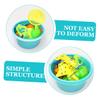 Beaupretty 4Pcs Portable Beach Buckets Set Sand Dig Buckets with Comfortable Handles Versatile and Storage Pails for and Activities for Beach Fun view 3
